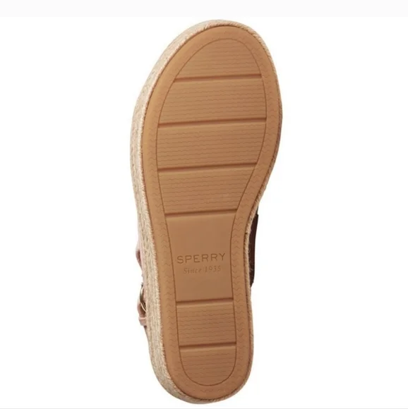 SPERRY * Denmark flatform espadrille sandals Size 7.5 NIB - Picture 4 of 4